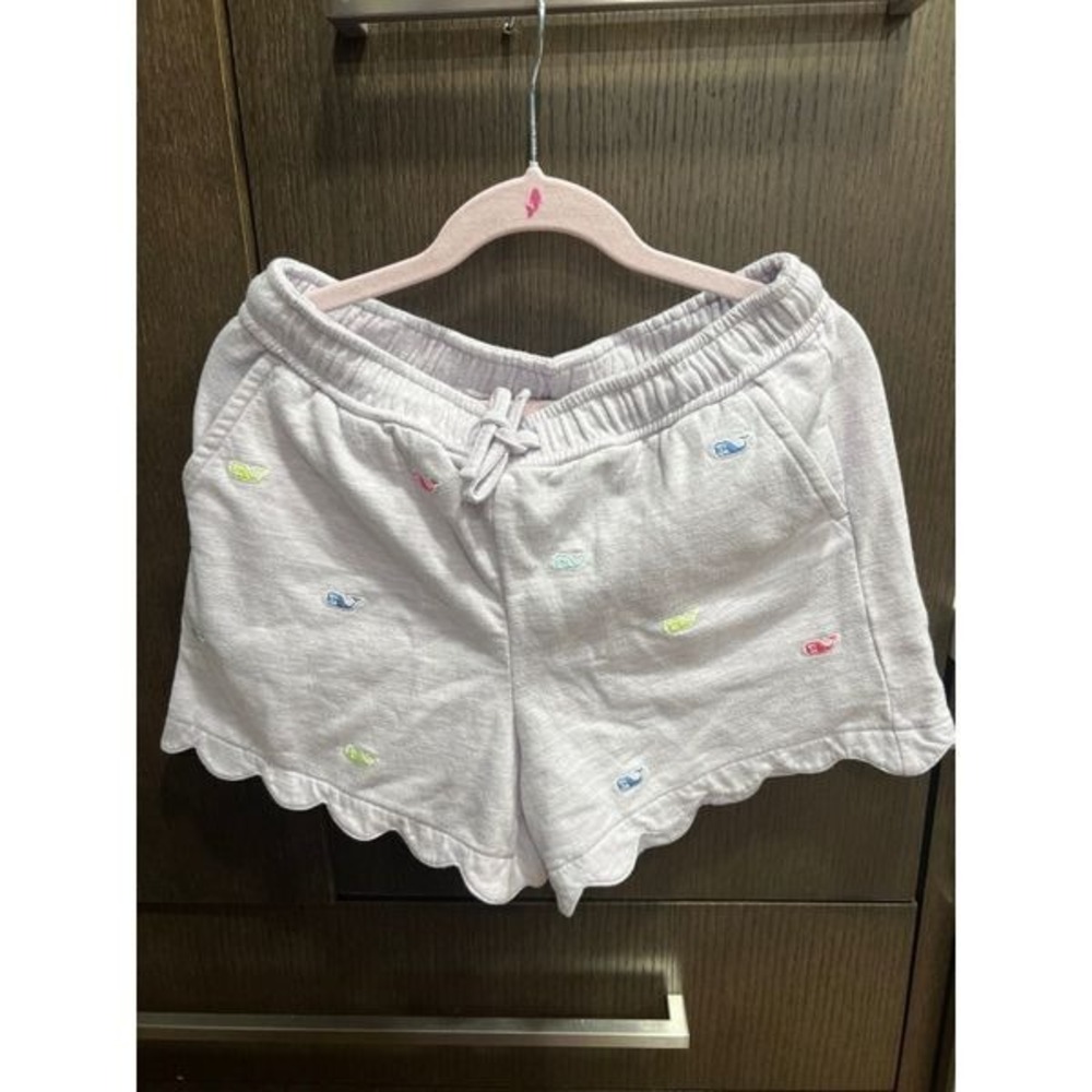 vineyard vines girl shorts purple medium